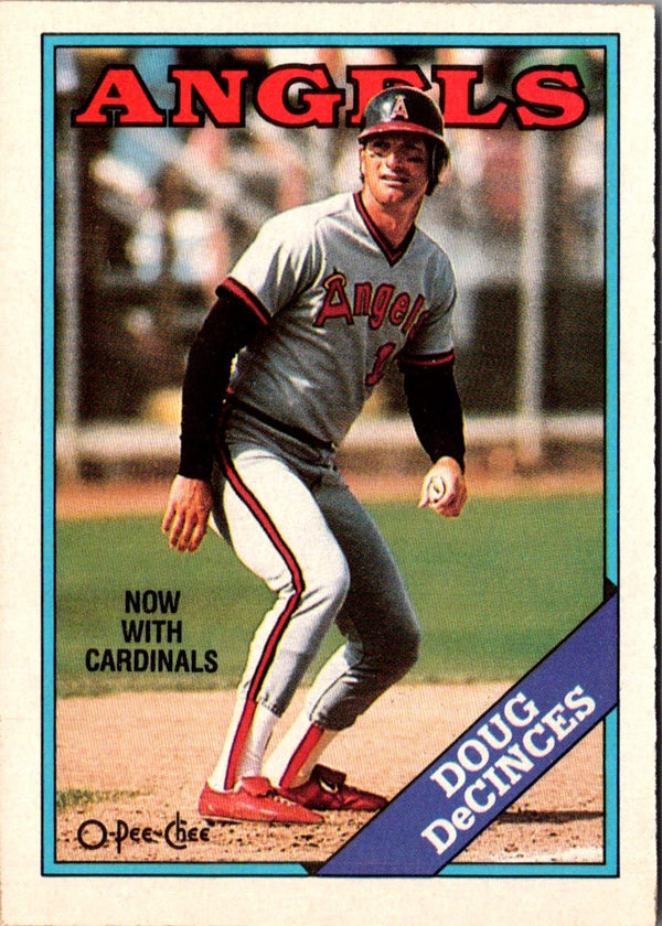 1988 O-Pee-Chee Doug DeCinces #141