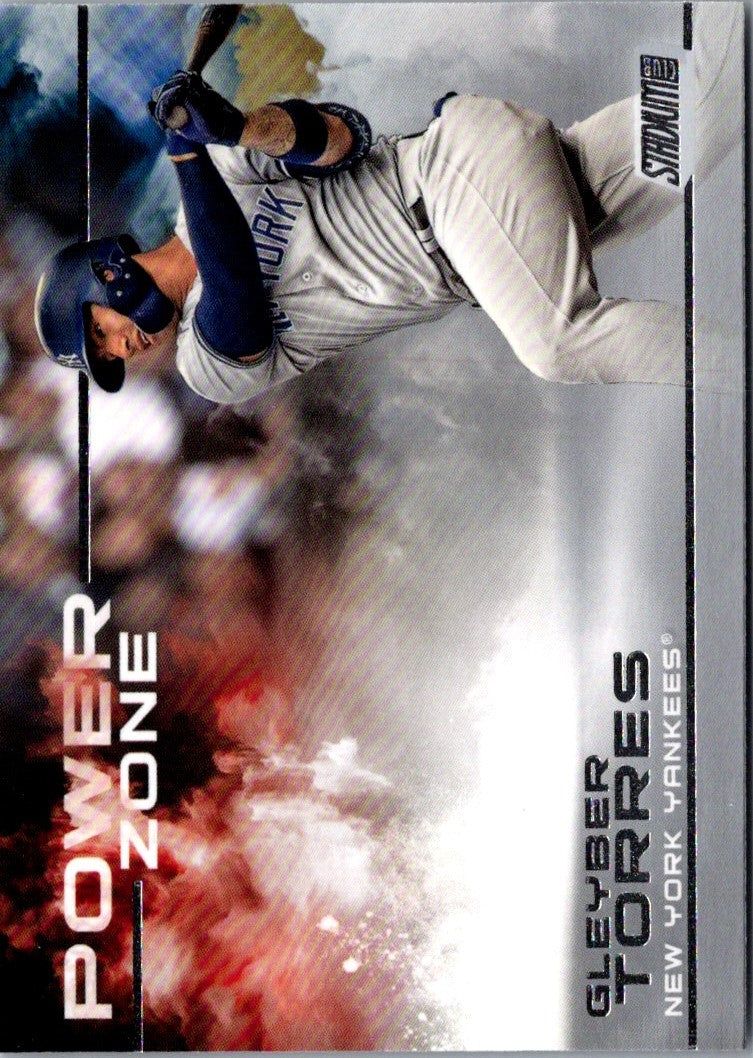 2019 Stadium Club Power Zone Gleyber Torres