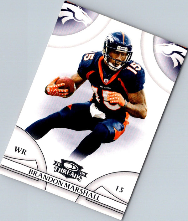 2008 Donruss Threads Brandon Marshall #39