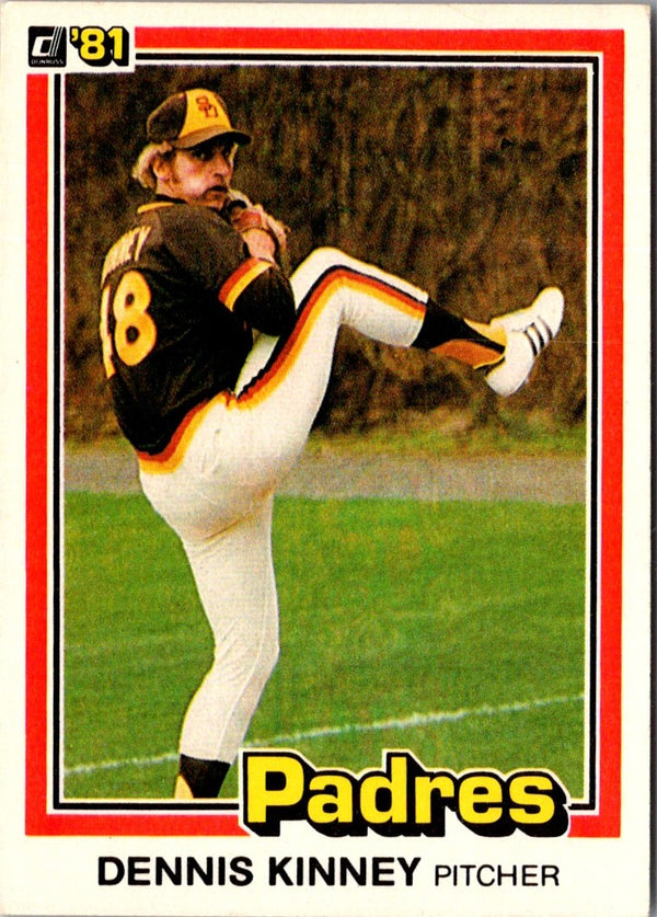 1981 Donruss Dennis Kinney #363 Rookie