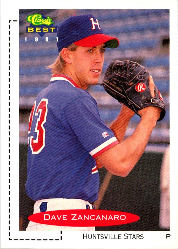 1991 Classic Best Dave Zancanaro #124