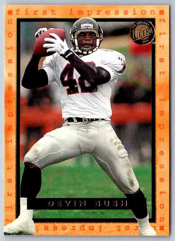 1991 Fleer Ultra Devin Bush #181