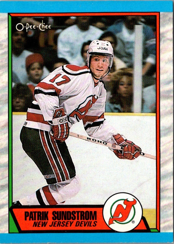 1989 O-Pee-Chee Patrik Sundstrom #56