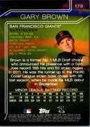 2015 Stadium Club Gary Brown