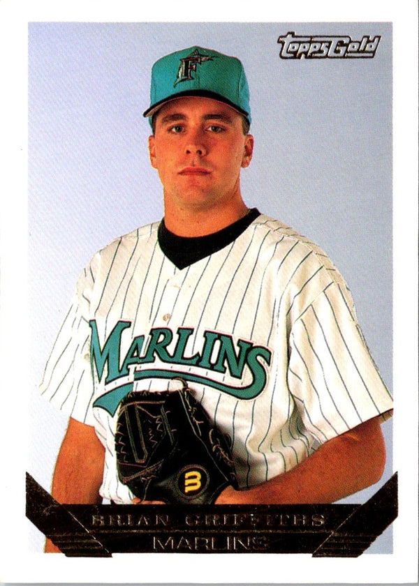 1993 Topps Inaugural Marlins Brian Griffiths #483