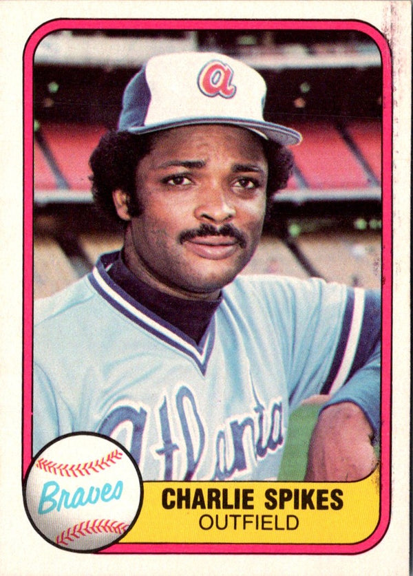 1981 Fleer Charlie Spikes #259