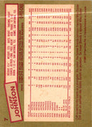 1984 O-Pee-Chee Cliff Johnson