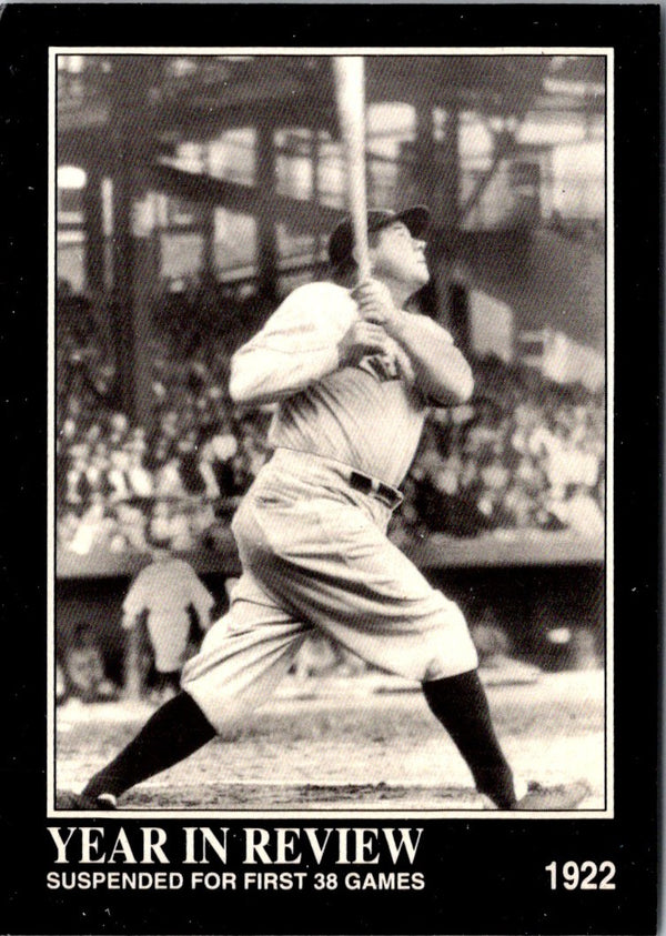 1992 Megacards Babe Ruth Prototyes Year In Review 1921 #14