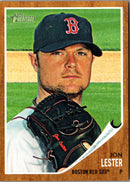 2011 Topps Heritage Jon Lester