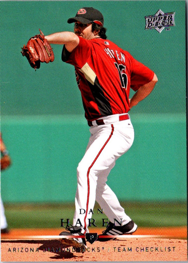 2008 Upper Deck Dan Haren #760