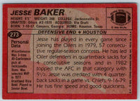 1983 Topps Jesse Baker #273