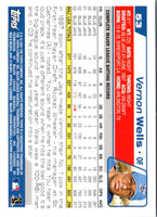 2004 Topps Opening Day Vernon Wells #53