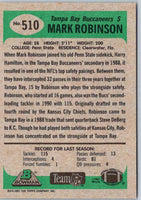 1991 Bowman Football Mark Robinson #510