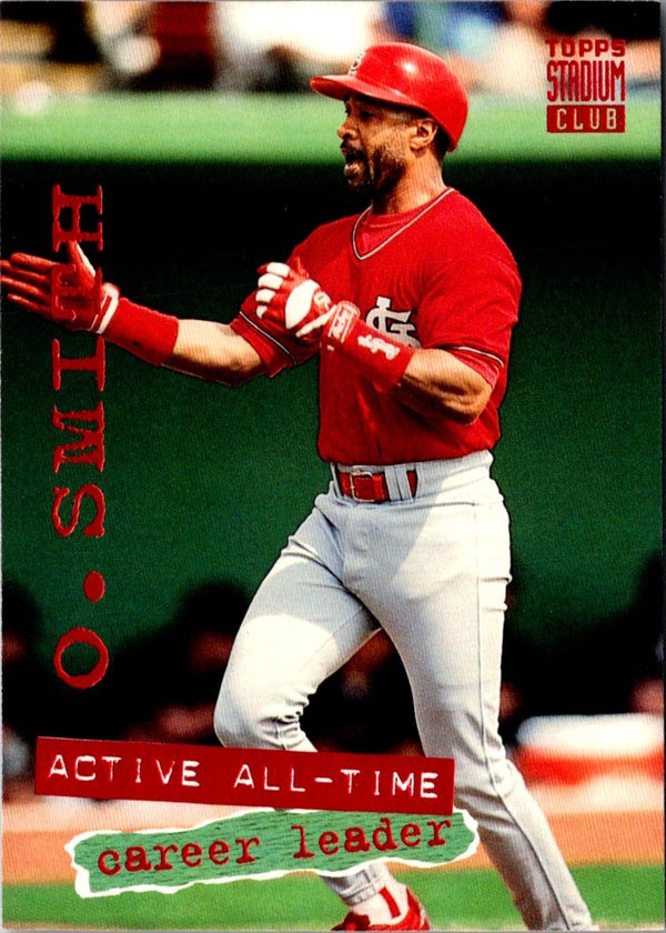 1994 Stadium Club Ozzie Smith #541