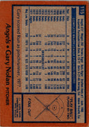 1978 Topps Gary Nolan