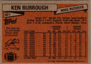 1981 Topps Ken Burrough