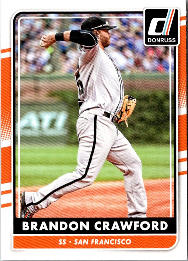 2016 Donruss Brandon Crawford #74