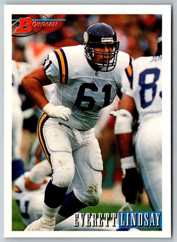 1993 Bowman Football Everett Lindsay #258