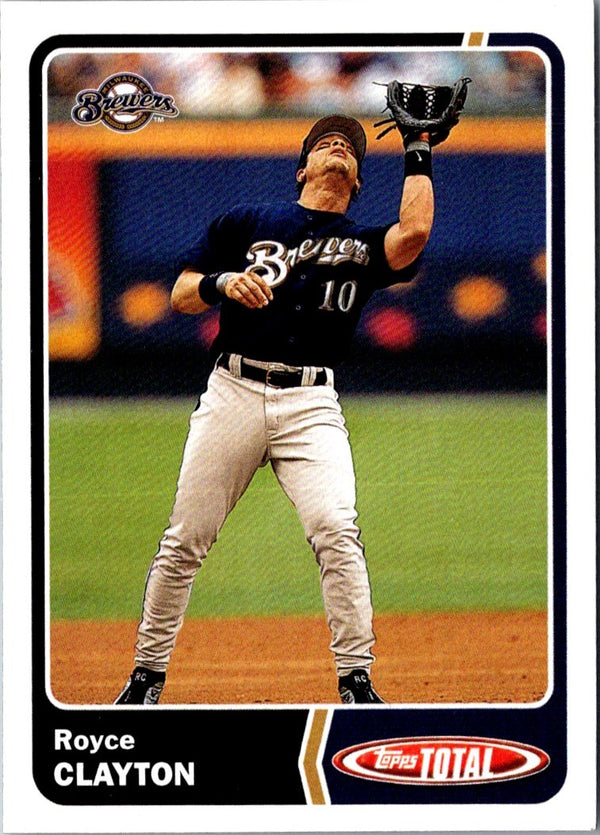 2003 Topps Total Royce Clayton #89