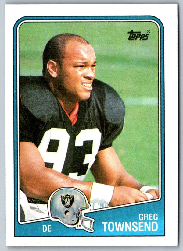 1988 Topps Greg Townsend #338