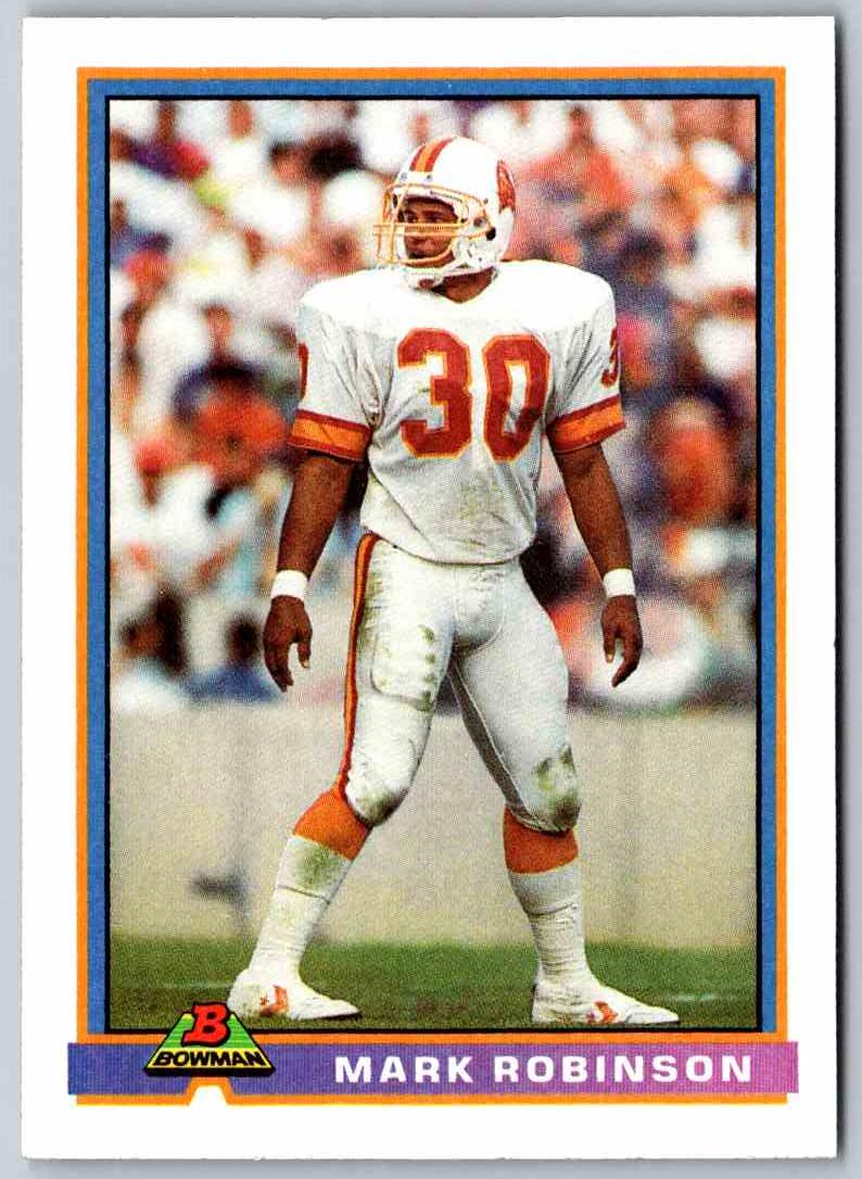 1991 Bowman Football Mark Robinson