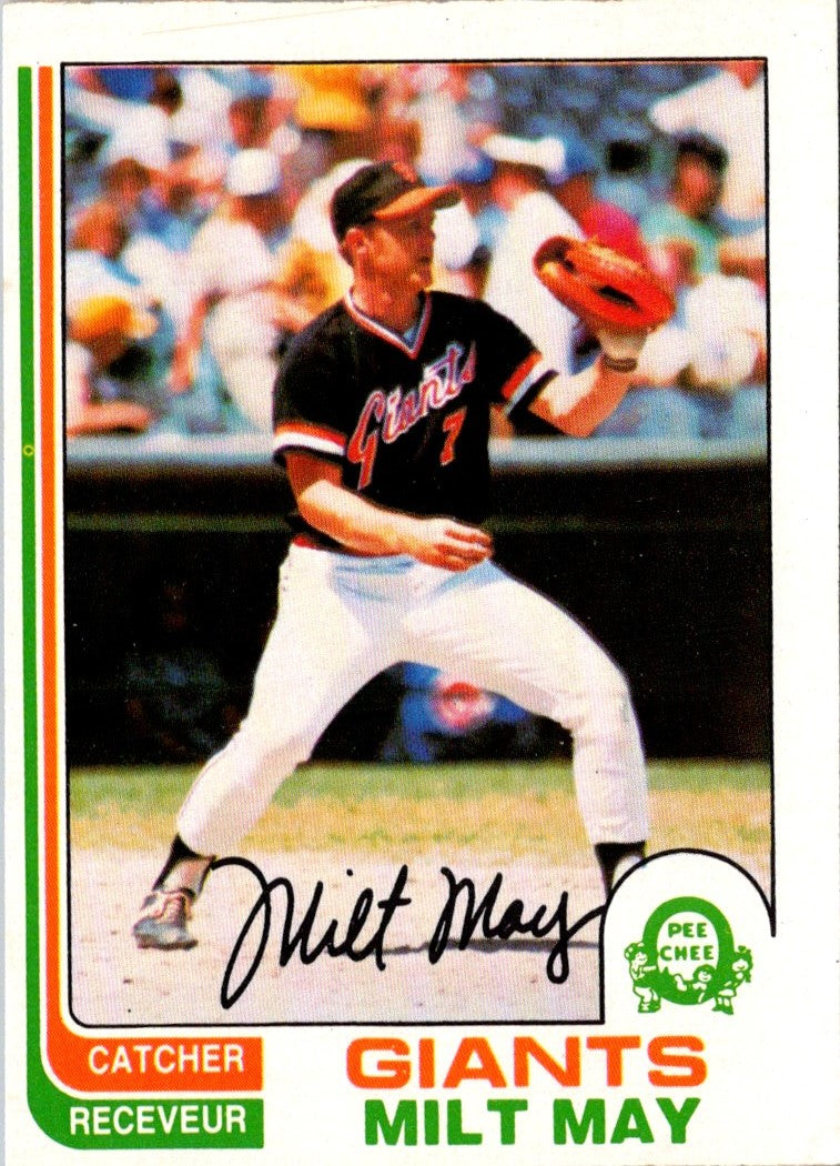 1982 O-Pee-Chee Milt May