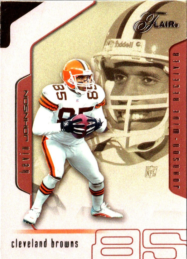 2002 Flair Kevin Johnson #74