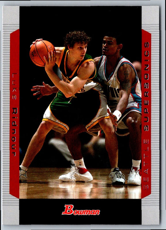 2004 Bowman Luke Ridnour #78