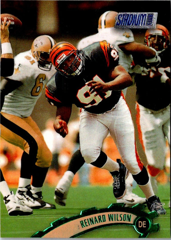 1997 Stadium Club Reinard Wilson #186 Rookie