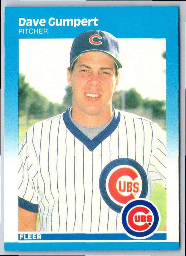 1987 Fleer Dave Gumpert #565