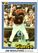 1981 Donruss Jim Wohlford
