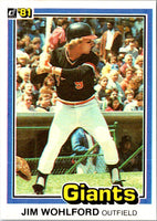1981 Donruss Jim Wohlford #316