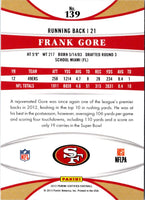 2013 Panini Certified Frank Gore #139