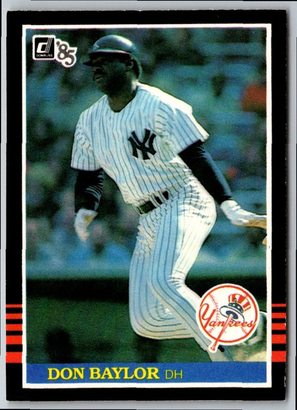 1985 Donruss Don Baylor #173