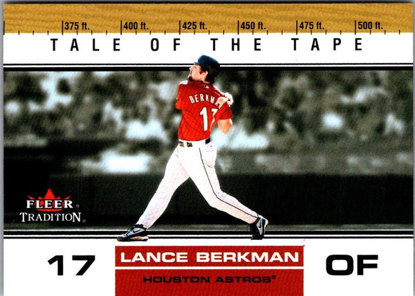 2001 Fleer Lance Berkman #64