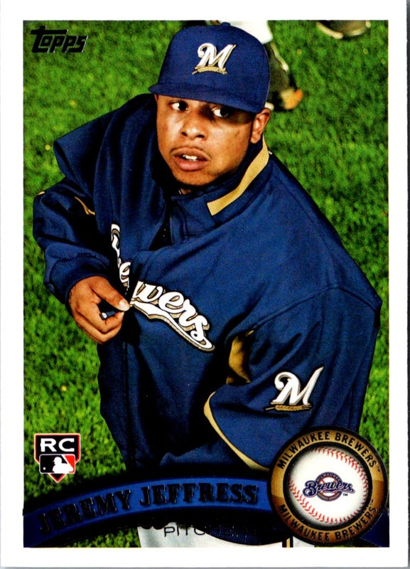 2011 Topps Jeremy Jeffress #143 Rookie