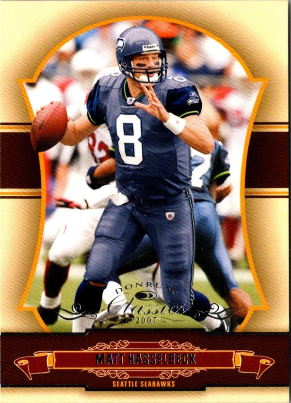 2007 Donruss Classics Matt Hasselbeck #87