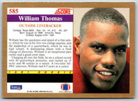 1991 Score William Thomas #585
