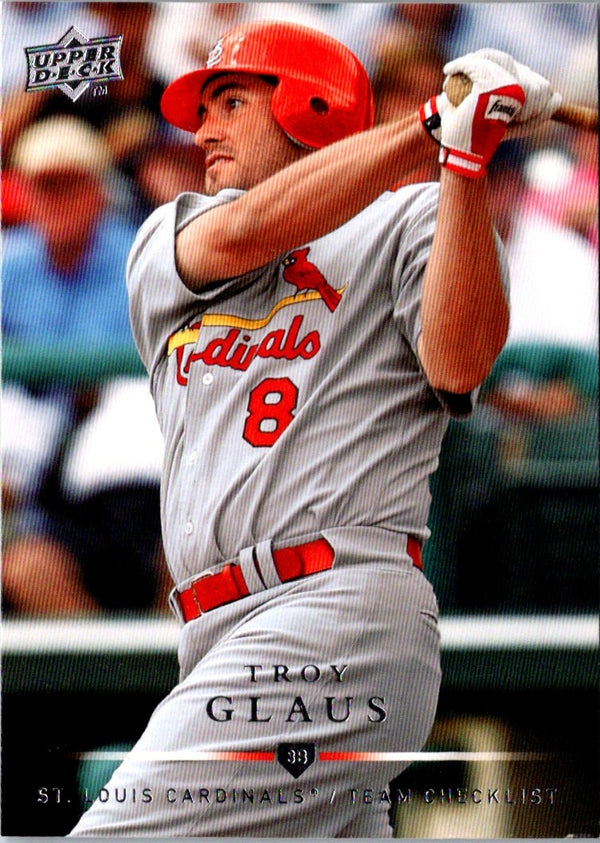 2008 Upper Deck Troy Glaus #757