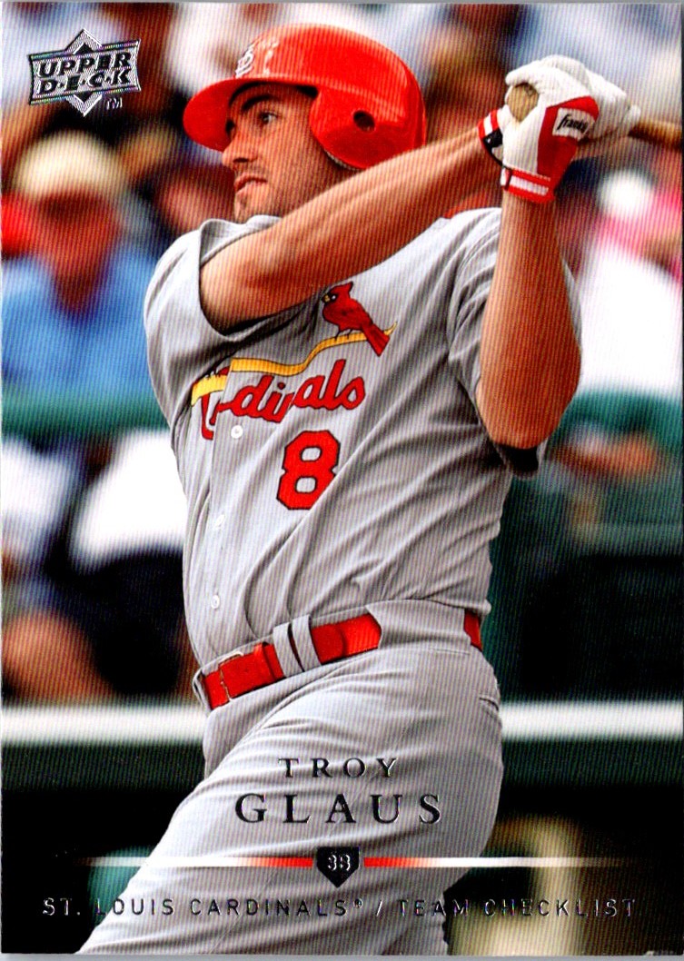 2008 Upper Deck Troy Glaus