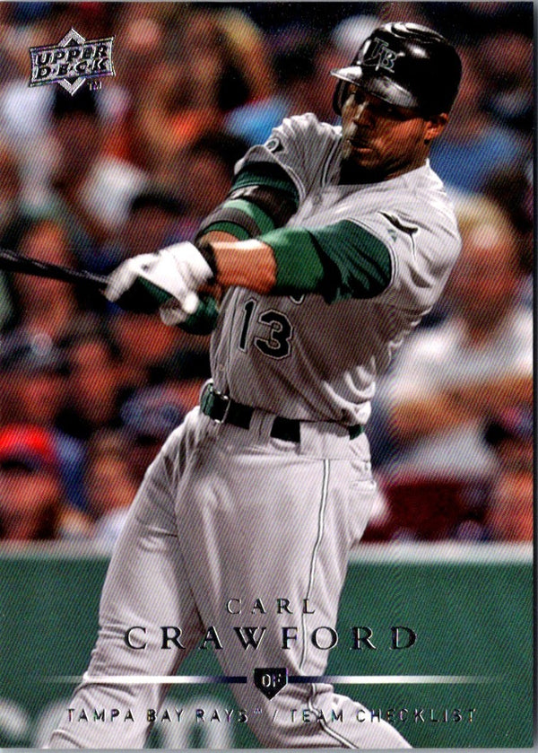 2008 Upper Deck Carl Crawford #759