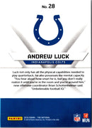2016 Panini Infinity Andrew Luck