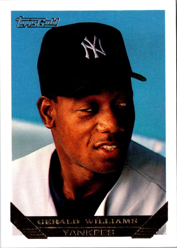 1993 Topps Gold Gerald Williams #654