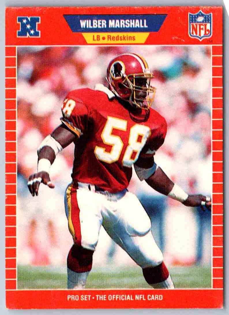 1989 NFL Proset Wilber Marshall