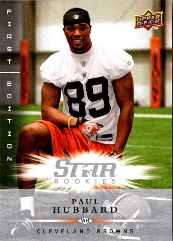 2008 Upper Deck First Edition Paul Hubbard #185 Rookie