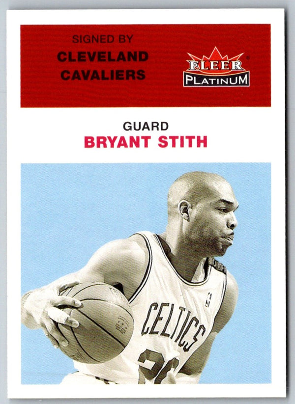 2001 Fleer Platinum Bryant Stith #120