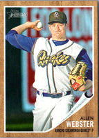 2011 Topps Heritage Minor League Allen Webster #199