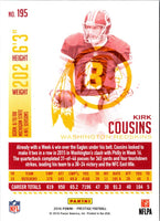 2016 Panini Prestige Kirk Cousins #195
