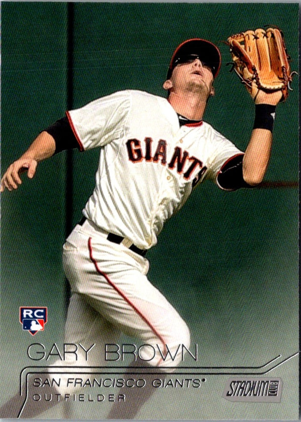 2015 Stadium Club Gary Brown #173 Rookie