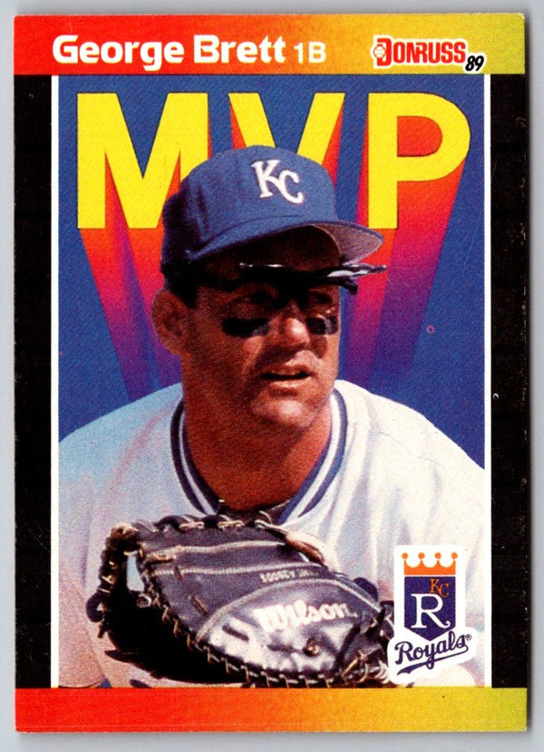 1989 Donruss Bonus MVP's George Brett #BC-7B